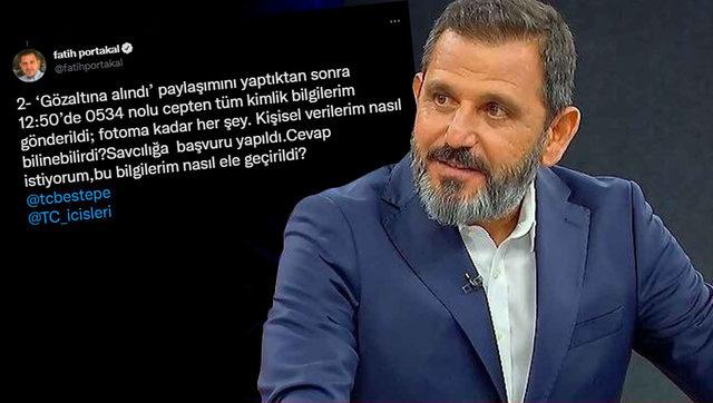 Gazeteci Fatih Portakal da ‘Hacklendiğini’ Açıkladı: Fotoğrafım Dahil Tüm Kimlik Bilgilerim Gönderildi