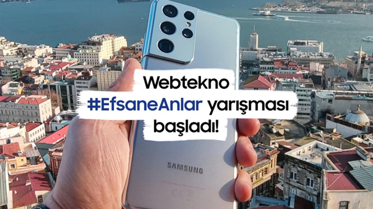 Samsung Galaxy S21, S21 Plus ve S21 Ultra Hediyeli #EfsaneAnlar Yarışmasının Kazananları Pazartesi Günü Açıklanacak