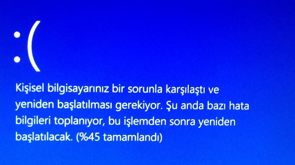 Windows 10 Ocak Ayı Toplu Güncelleştirmesi, Bazı Kullanıcılarda Mavi Ekran Sorununa Sebep Oluyor