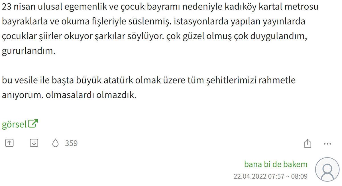 İstanbul Metrosu, 23 Nisan İçin Çocukluğumuza Geri Götüren Süslemelerle Donatıldı: İşte Gelen Duygu Dolu Tepkiler