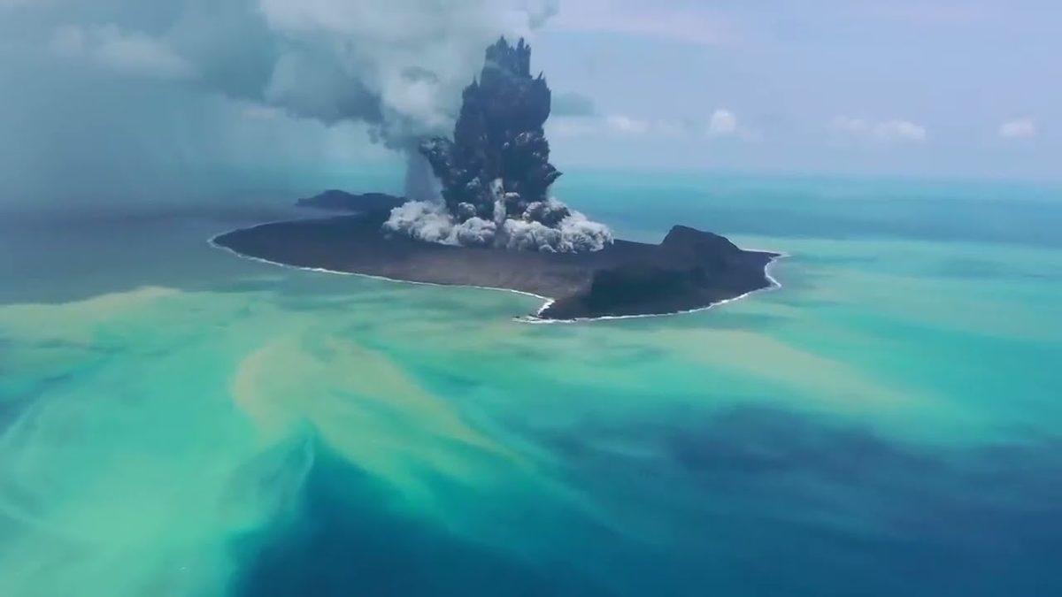Etkisi Tüm Dünyayı Saran Tonga’nın, Yüzyılın En Büyük Volkan Patlaması Olduğu Açıklandı [Video]