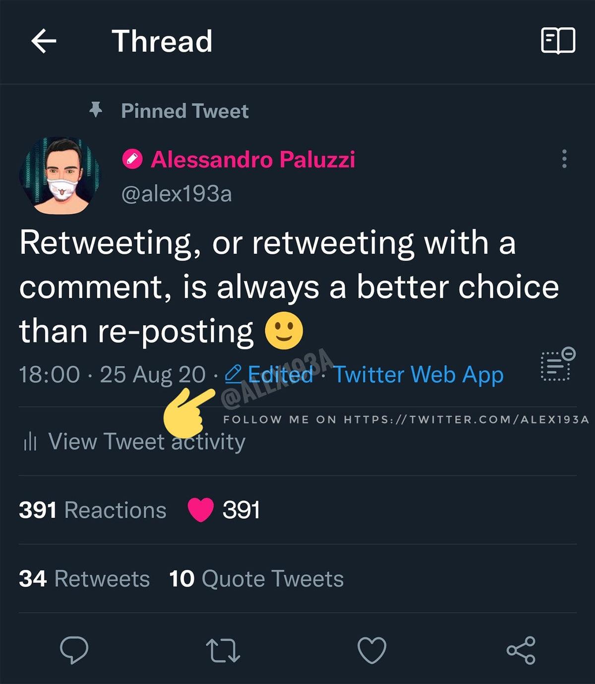 Twitter ’Tweet Düzenleme’ Özelliğinden Bir İyi Bir de Kötü Haber Geldi
