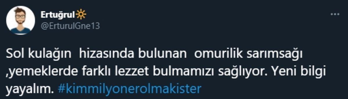 Kim Milyoner Olmak İster’deki ’Omurilik Sarımsağı’ Cevabına Twitter’dan Gelen Eğlenceli Yorumlar