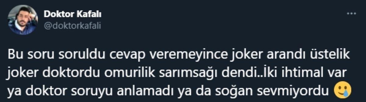 Kim Milyoner Olmak İster’deki ’Omurilik Sarımsağı’ Cevabına Twitter’dan Gelen Eğlenceli Yorumlar