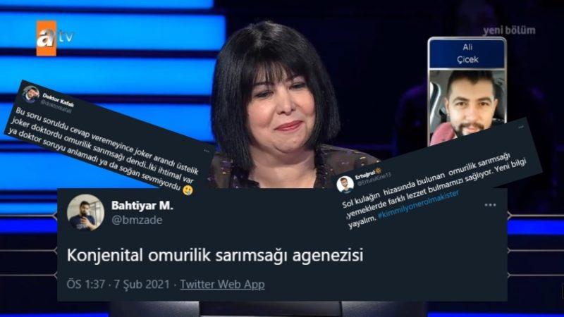 Kim Milyoner Olmak İster’deki ’Omurilik Sarımsağı’ Cevabına Twitter’dan Gelen Eğlenceli Yorumlar