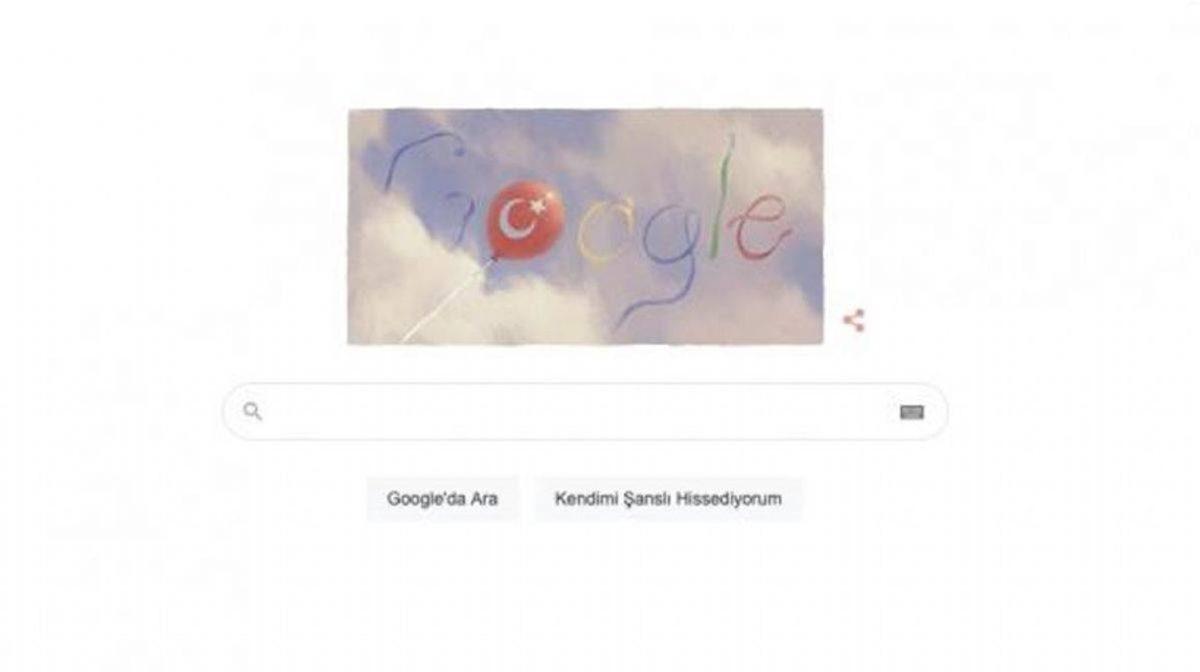 Google’dan 23 Nisan’a Özel Konfetilerle ve Türk Bayraklarıyla Dolu Doodle