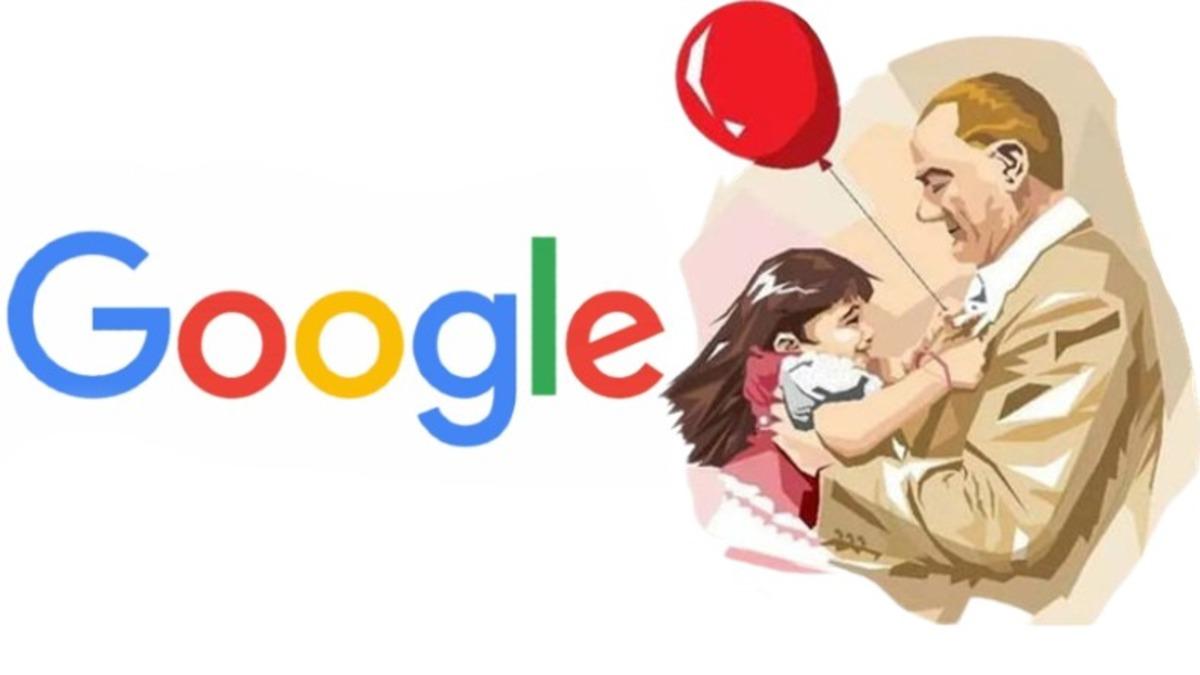 Google’dan 23 Nisan’a Özel Konfetilerle ve Türk Bayraklarıyla Dolu Doodle