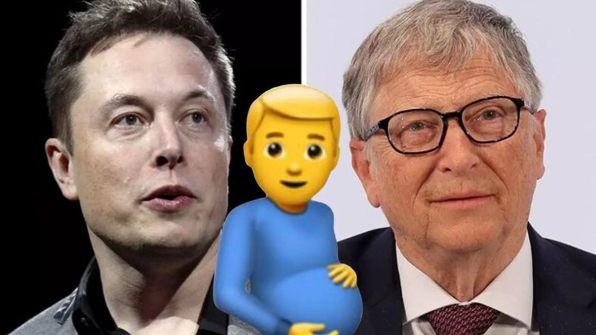 Elon Musk, ’Hamile Erkek’ Emojisi Kullanarak Bill Gates ile Dalga Geçti