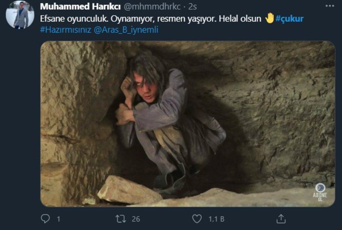 Çukur’un Yamaç’ı Aras Bulut İynemli’nin Son Bölümdeki Oyunculuğuna Sosyal Medyadan Gelen Yorumlar