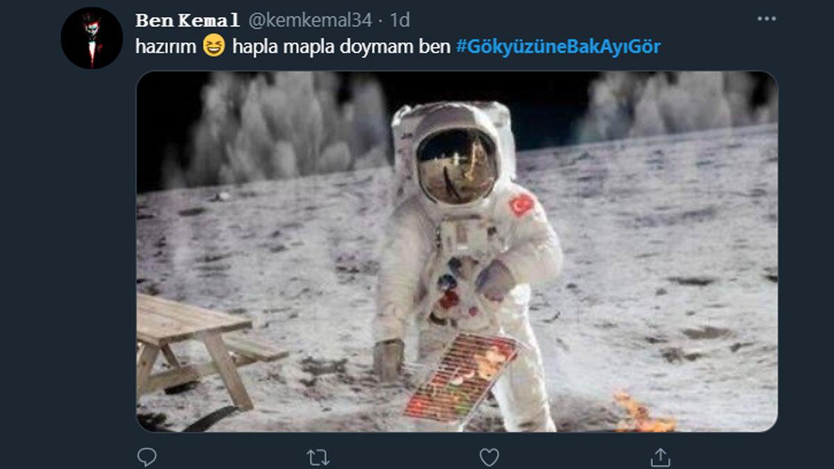 Türkiye Milli Uzay Programı İçin Sosyal Medyada Yapılan Paylaşımlar