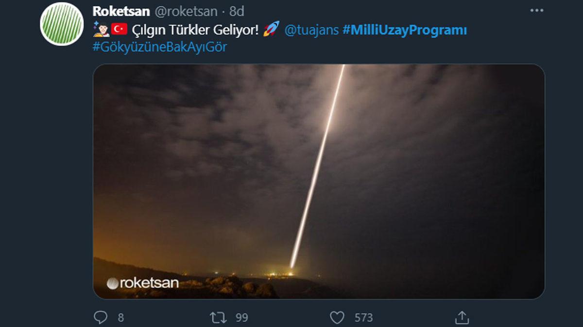 Türkiye Milli Uzay Programı İçin Sosyal Medyada Yapılan Paylaşımlar