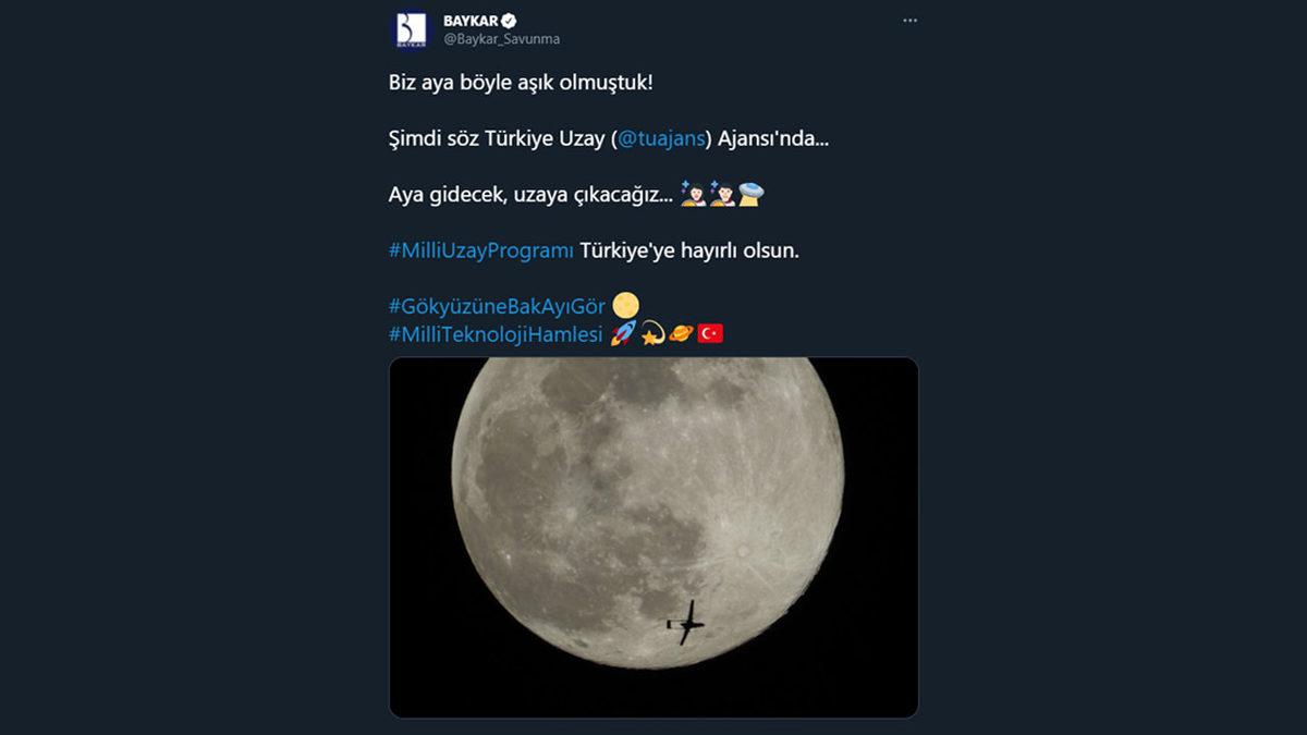 Türkiye Milli Uzay Programı İçin Sosyal Medyada Yapılan Paylaşımlar