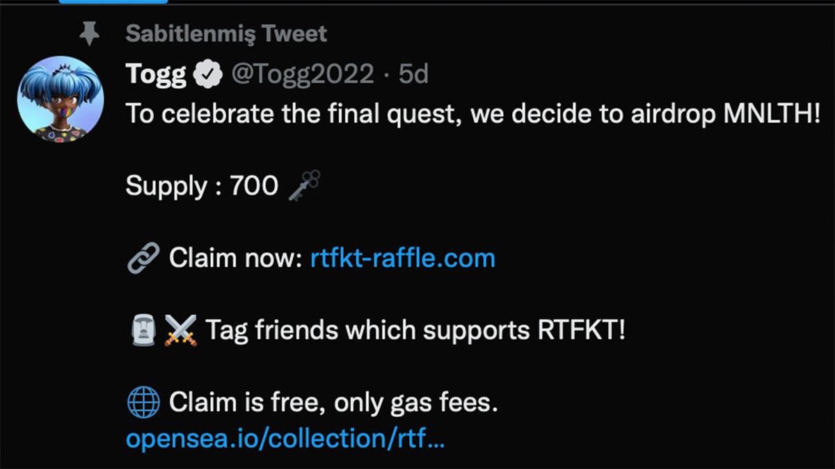 TOGG’un Twitter Hesabı Çalındı! (Hesap Tekrardan Kurtarıldı)