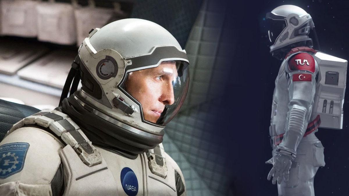 Türkiye Uzay Ajansı’nınki ile Interstellar Filmindeki Uzay Kıyafetinin Dikkat Çekici Benzerliği