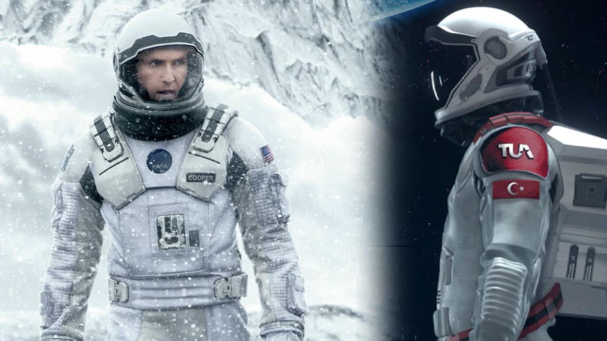 Türkiye Uzay Ajansı’nınki ile Interstellar Filmindeki Uzay Kıyafetinin Dikkat Çekici Benzerliği