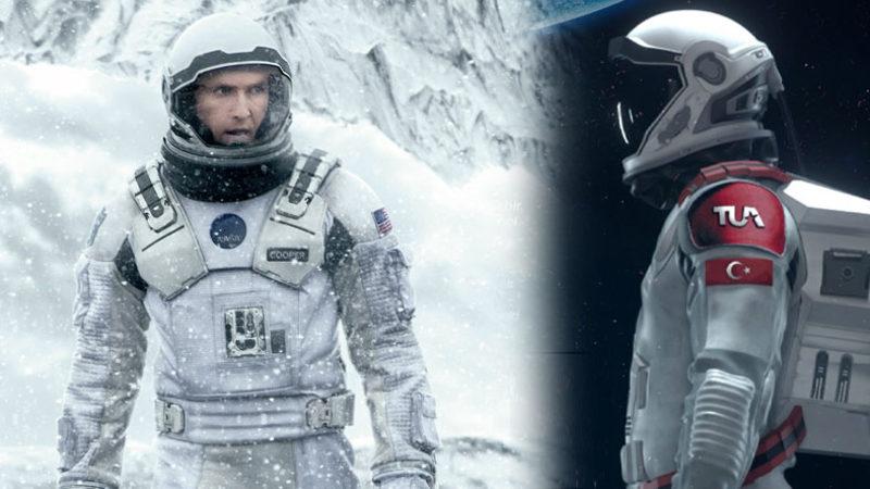 Türkiye Uzay Ajansı’nınki ile Interstellar Filmindeki Uzay Kıyafetinin Dikkat Çekici Benzerliği
