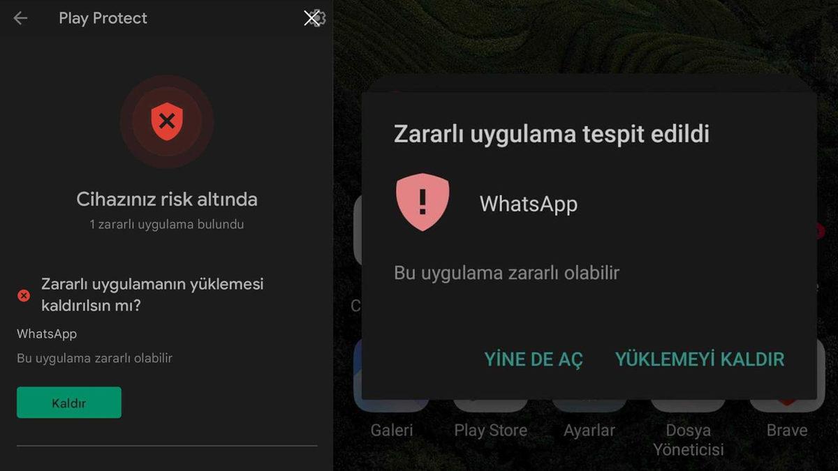 ’GBWhatsApp’ı Acilen Silmeniz Gerektiğini Gösteren Uyarı: Zararlı Yazılım Olarak Algılandı!