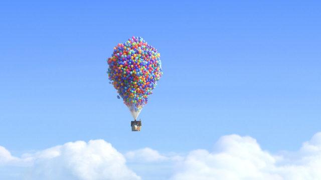 Yukarı Bak (Up) Filminin Uçan Ev Sahnesi, Gerçek Hayatta Simüle Edildi [Video]