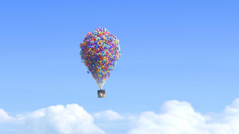 Yukarı Bak (Up) Filminin Uçan Ev Sahnesi, Gerçek Hayatta Simüle Edildi [Video]