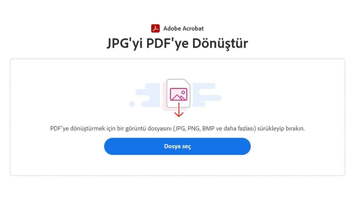 JPEG Resmi PDF’e Çevirme İşlemi Nasıl Yapılır?