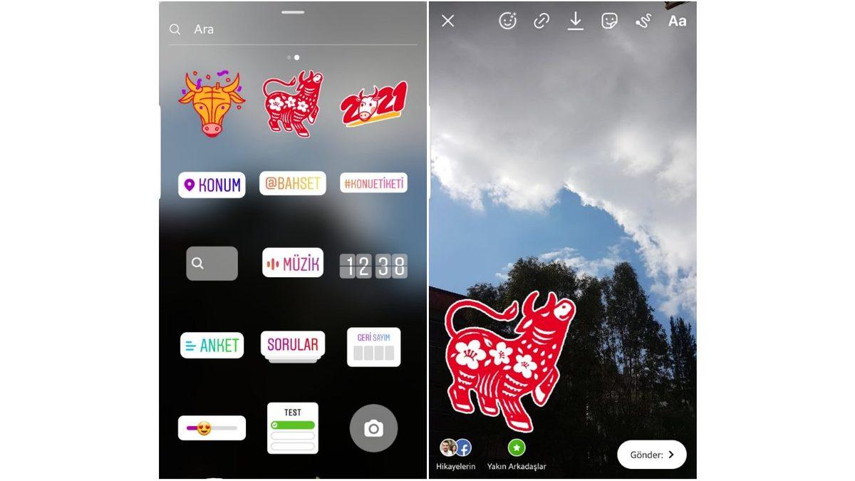Instagram Hikayelerde Görülen Öküz Yılı Nedir ve Nasıl Kullanılır?