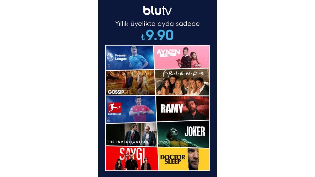BluTV, Yıllık Abonelik İçin Yüzde 50’nin Üzerinde İndirim Kampanyası Başlattı
