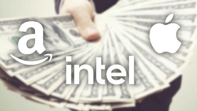 Apple, Amazon ve Intel, Son 3 Ayda Kaç Para Kazandığını Açıkladı (Apple Rekor Kırdı, Amazon Zarar Etti)
