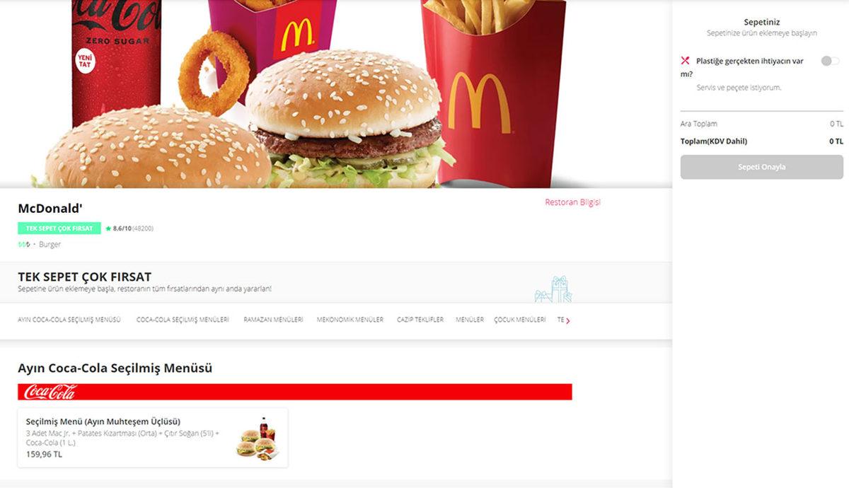 Yemeksepeti’nin Tasarımı Değişti: Banabi Gitti, Yerine Yemeksepeti Market Geldi