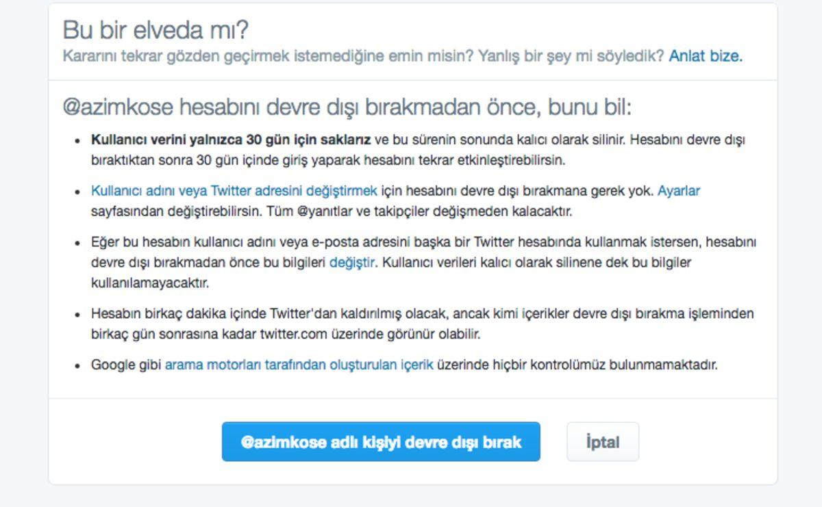 Twitter Hesabınızı Arkanızda İz Bırakmadan Nasıl Silebilirsiniz?