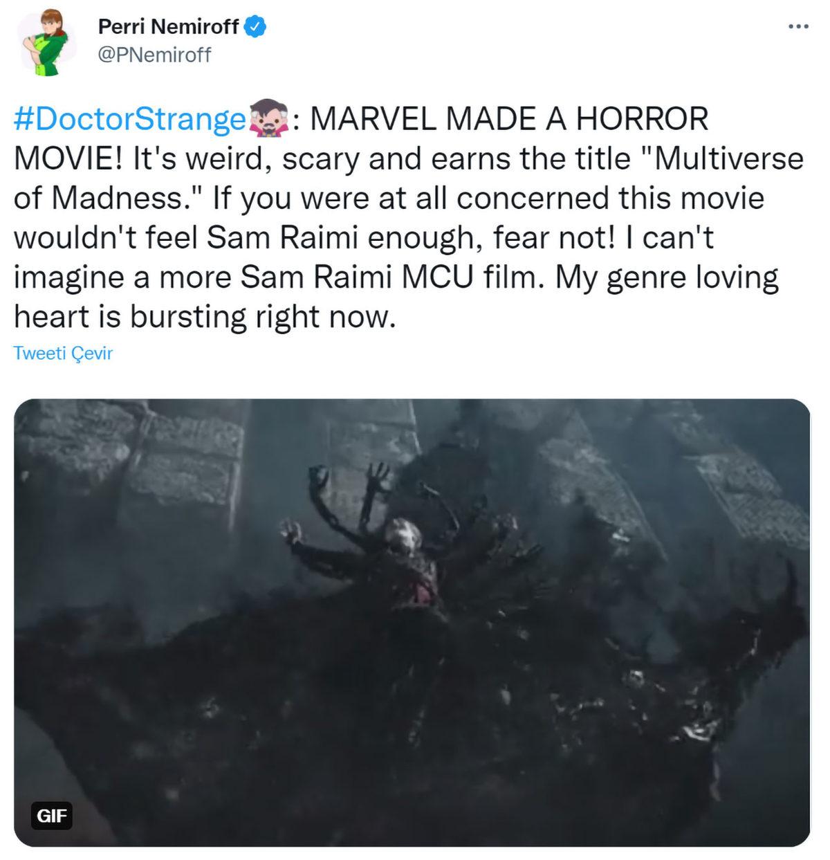 Doctor Strange in the Multiverse of Madness’ın İlk Eleştirmen Yorumları Paylaşıldı: İşte Filme Gelen Tepkiler