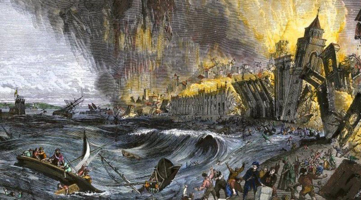 Bazılarının Boğaziçi Köprüsü’nden Sekiz Kat Büyük Olduğu Gelmiş Geçmiş En Büyük 13 Tsunami