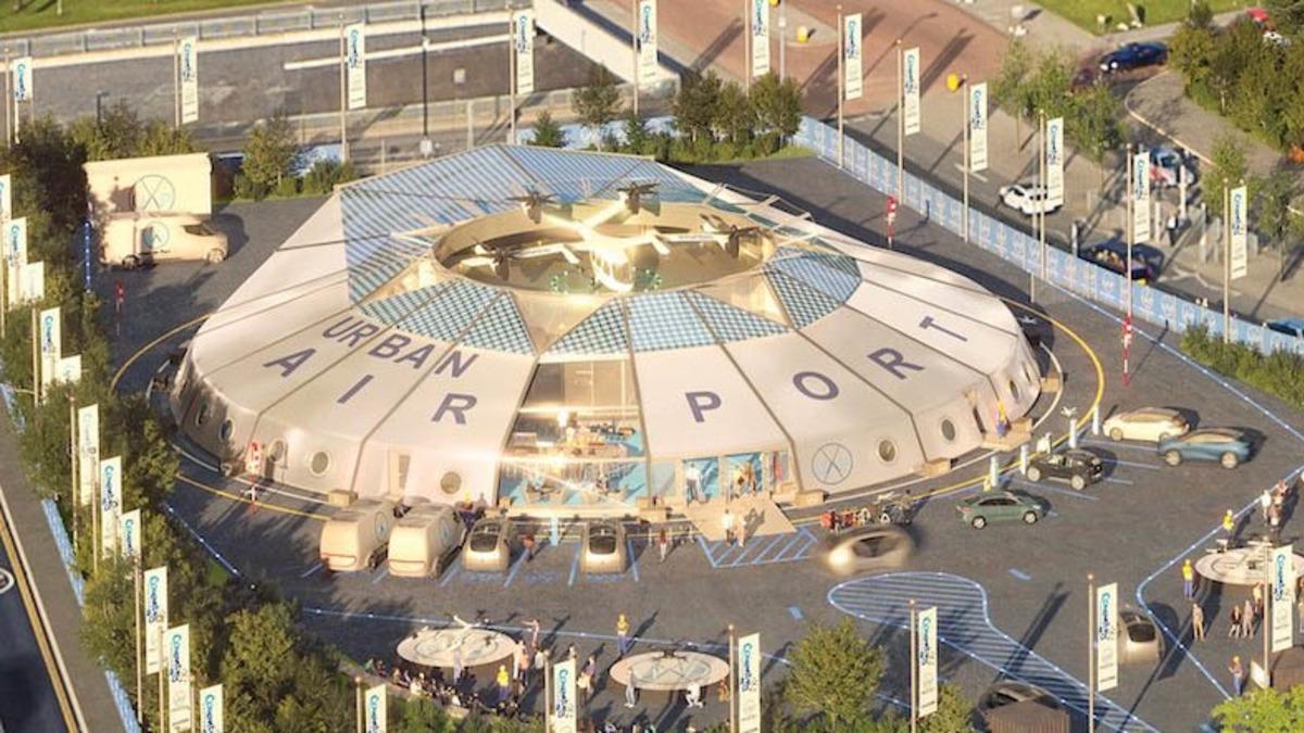 Dünyanın İlk Uçan Araba Havalimanı Açıldı [Video]