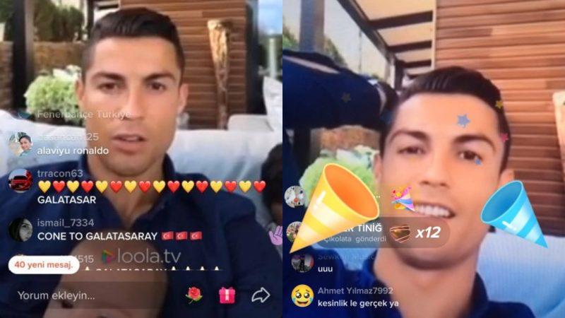 TikTok’taki Sahte Cristiano Ronaldo Hesapları, Eski Ronaldo Videolarıyla Canlı Yayın Açarak Bağış Topladı