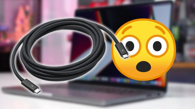Apple, Yeni Thunderbolt Kablosunu Yürekleri Dağlayan Fiyatıyla Satışa Sundu (Tamam da Niye Bu Kadar Pahalı?)