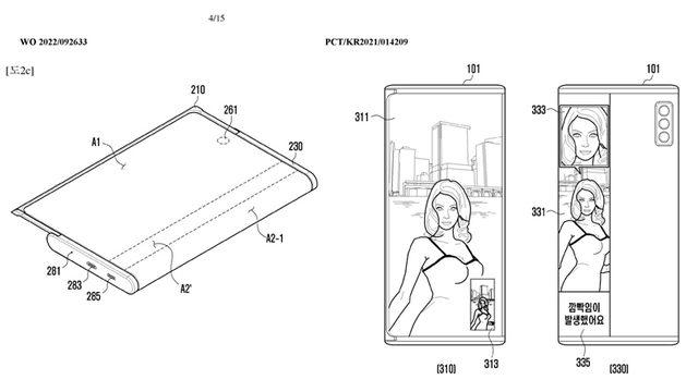 Samsung’un Çektikçe Uzayan Telefonunun Patenti Ortaya Çıktı