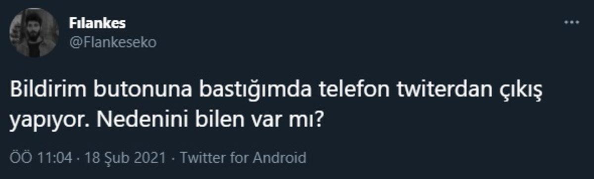 Twitter’ın Son Android Güncellemesiyle Birlikte Bildirim Sayfası Çökmeye Başladı