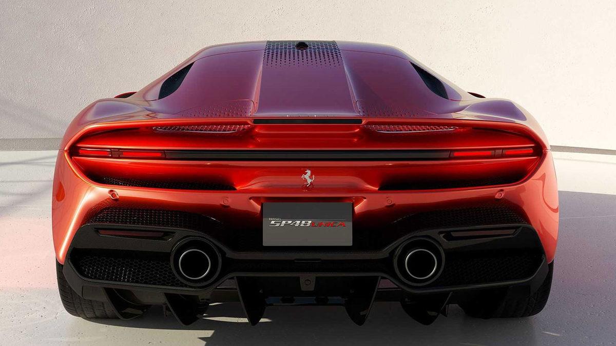 Ferrari, Dünyada Sadece 1 Kişinin Sahip Olacağı Rüya Gibi Otomobil SP48 Unica’yı Tanıttı