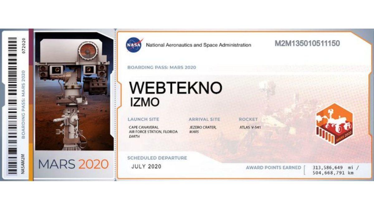 2,5 Milyon Türk’ün İsmini Taşıyan Uzay Aracı, Mars’a İnmeye Hazırlanıyor