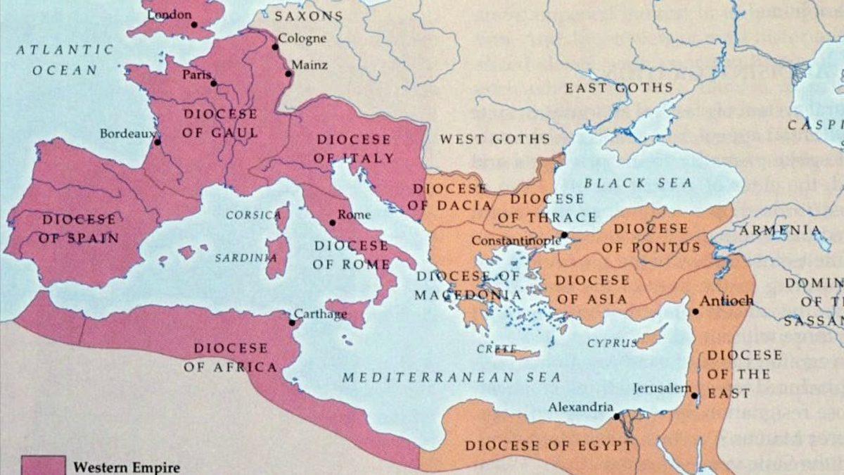 Avrupa’nın Büyük Bir Kısmına Sahip Olmasına Rağmen Ömrü Yüz Yıl Bile Sürmeyen Batı Roma İmparatorluğu’nun Yıkılış Hikâyesi