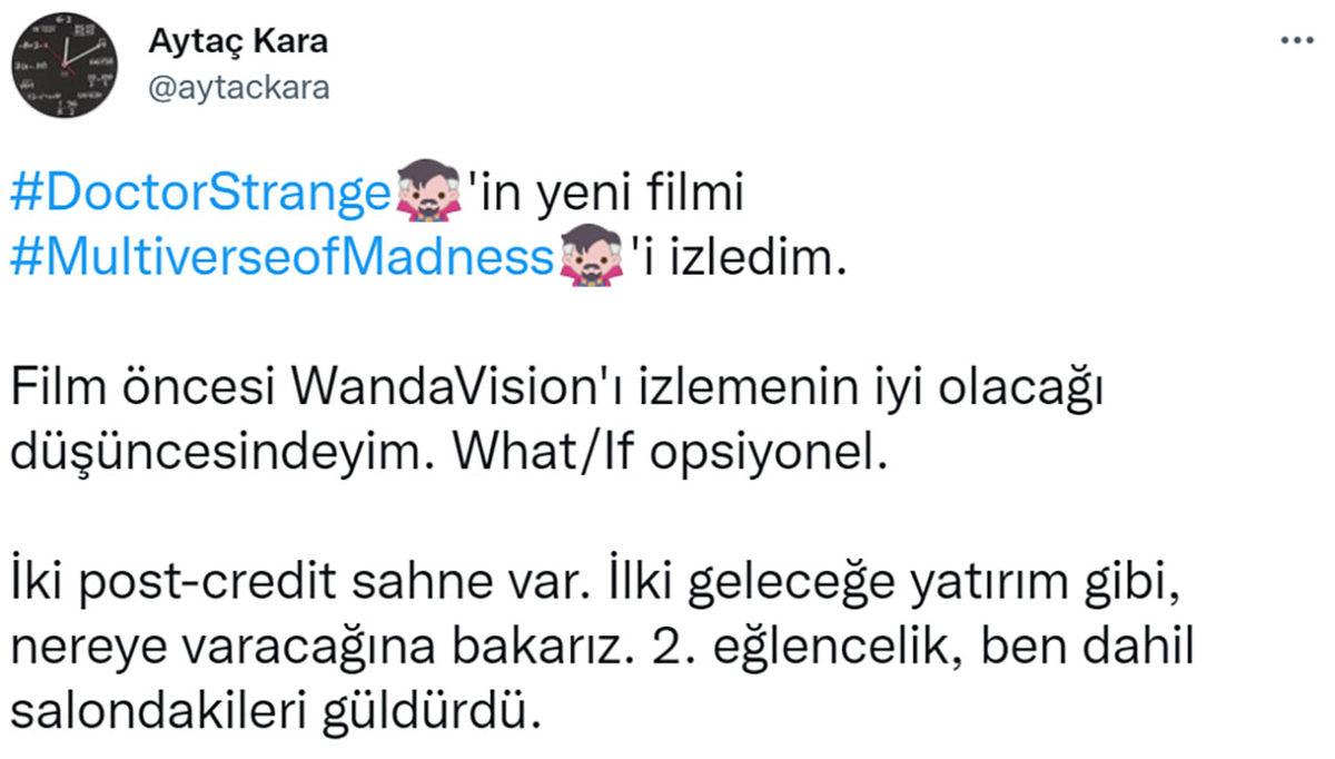 Doctor Strange in the Multiverse of Madness Vizyona Girdi! İşte Filme Gelen İlk Tepkiler [SPOILER YOK]