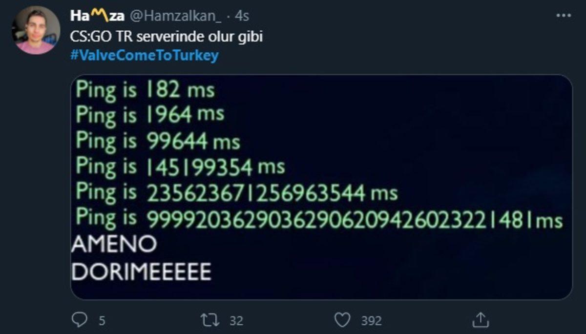 Türk CS:GO Oyuncularından Valve’a Çağrı: Türkiye’ye Sunucu Kurun