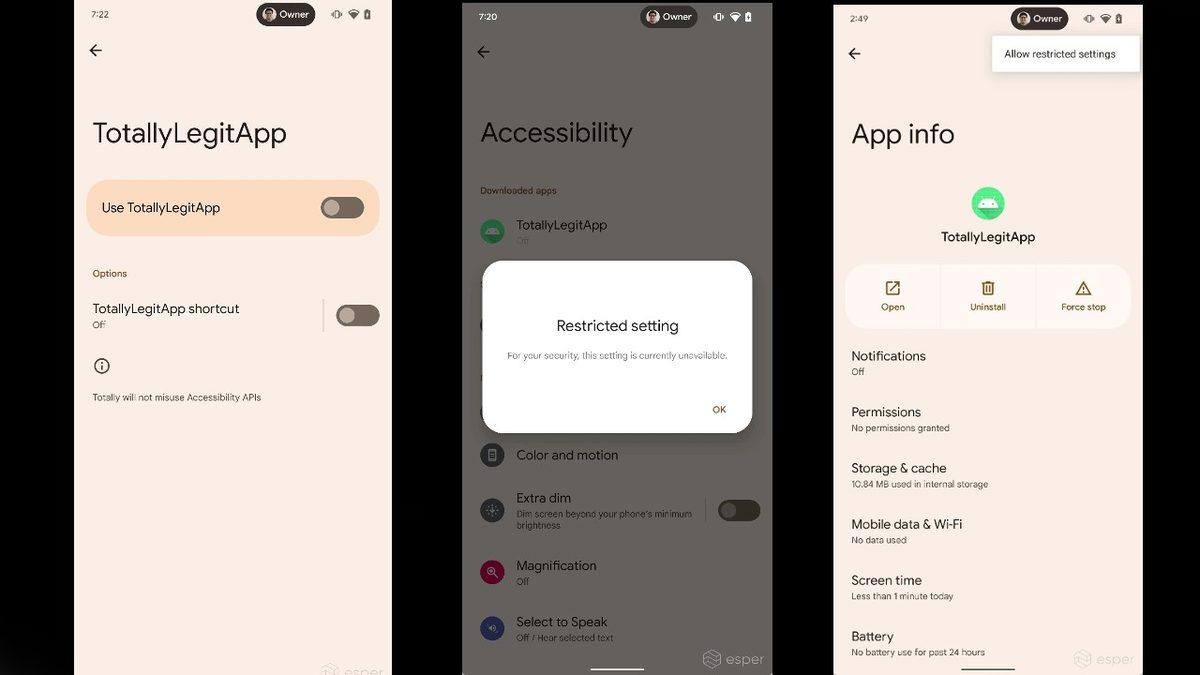 Google, Android 13 ile Birlikte APK Uygulamaların Fişini Çekecek!