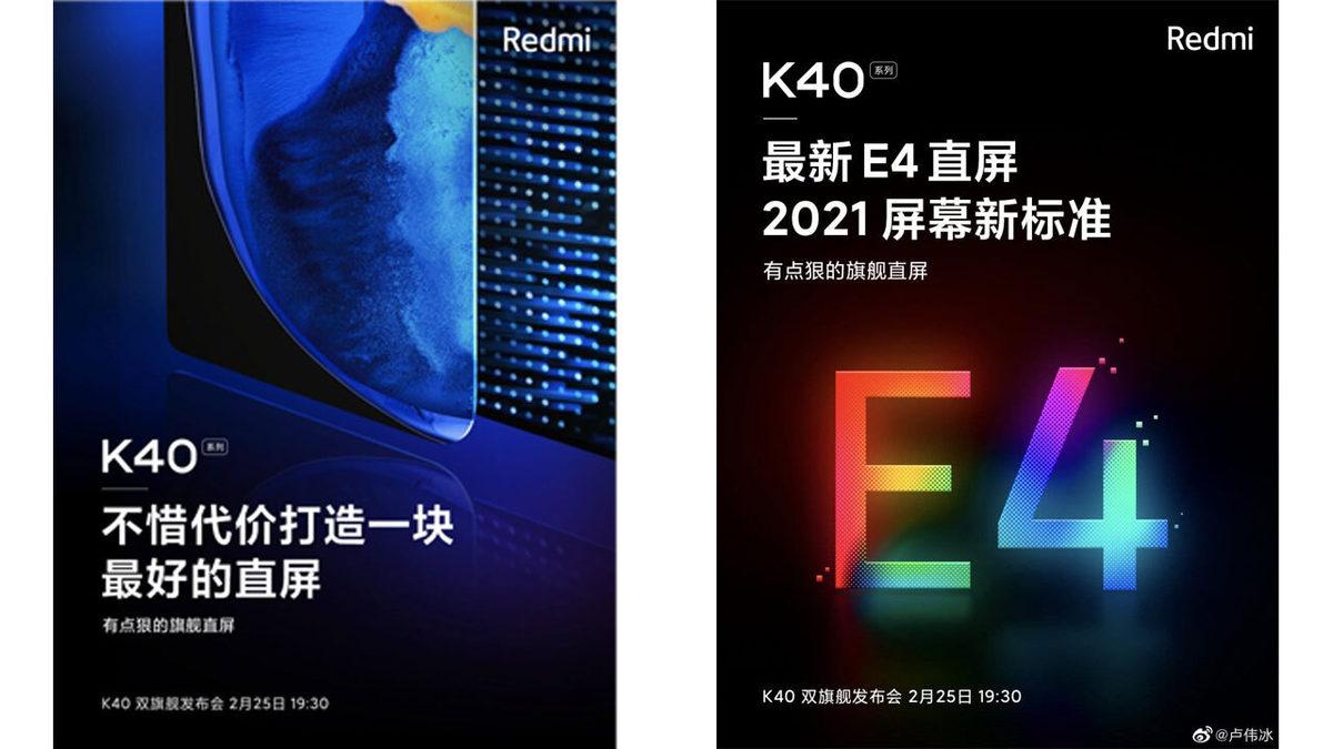 Düşük Fiyatıyla Dikkat Çeken Amiral Gemisi Redmi K40’ın Etkileyici Ekran Detayları Paylaşıldı