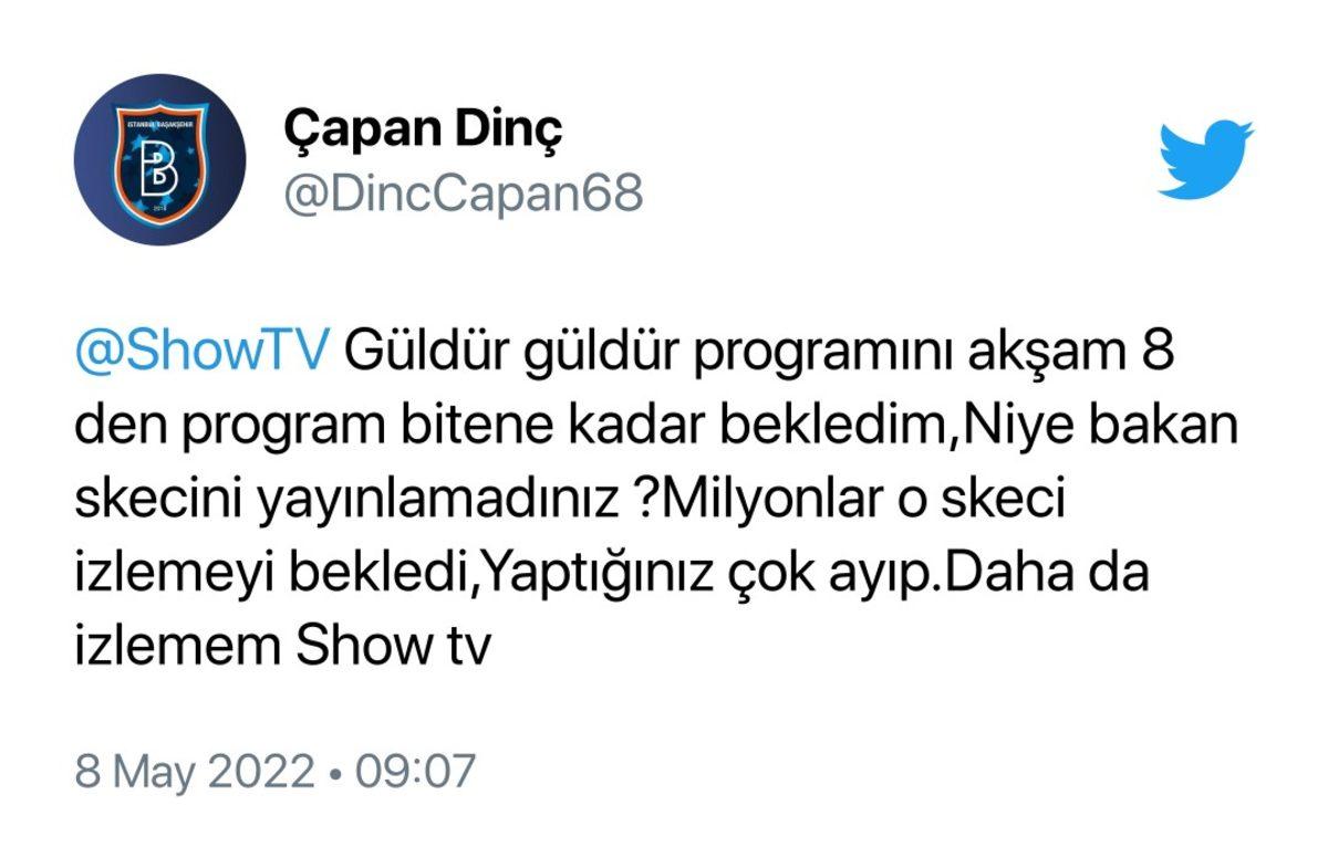 Güldür Güldür Show’un Bakan Nebati Skecinin Yayınlanmaması Sosyal Medyada Gündem Oldu: İşte Gelen Tepkiler