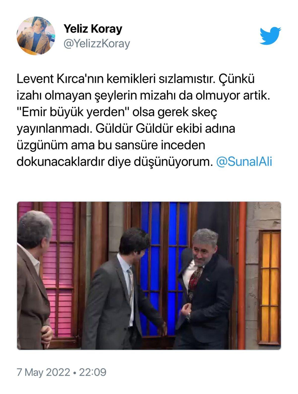 Güldür Güldür Show’un Bakan Nebati Skecinin Yayınlanmaması Sosyal Medyada Gündem Oldu: İşte Gelen Tepkiler