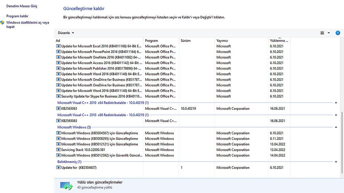 Microsoft’tan Windows 11 Kullanıcılarına Kritik Uyarı: Bu Güncellemeyi Hemen Kaldırın!