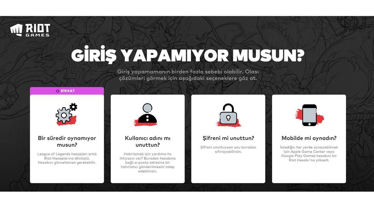 ‘LoL Şifremi Unuttum’ Sorunu Nasıl Çözülür?