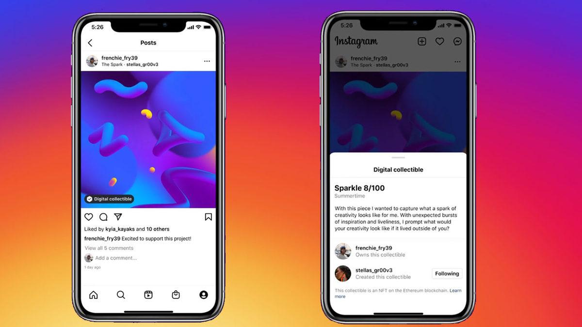 Instagram’ın NFT Özelliğinden İlk Ekran Görüntüleri Paylaşıldı