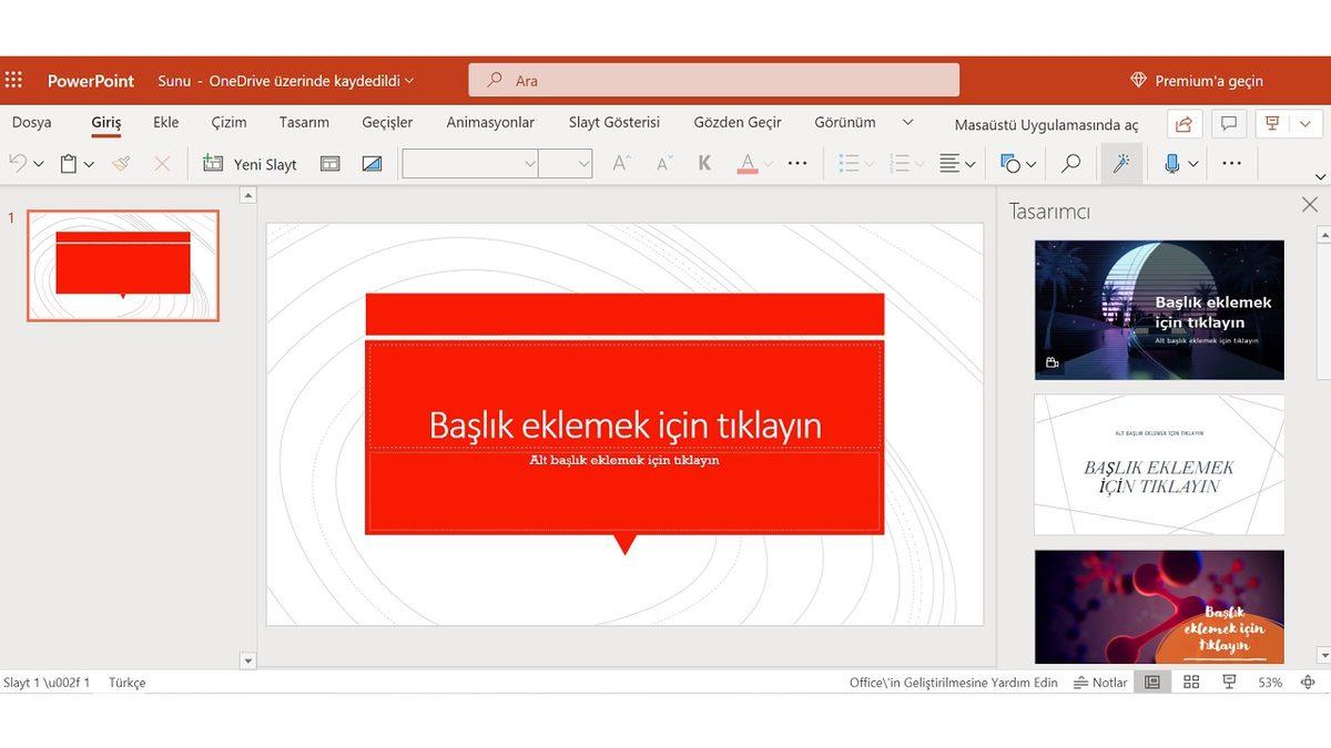 Online PowerPoint Nasıl Kullanılır, Standart PowerPoint ile Farkları Neler?