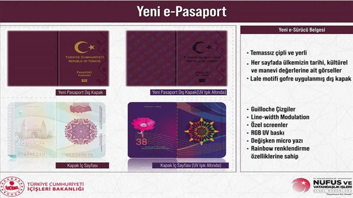 Yerli E-Pasaport, E-Sürücü Belgesi ve E-Mavi Kart Tanıtıldı: İşte Özellikleri ve Kullanıma Sunulacağı Tarih
